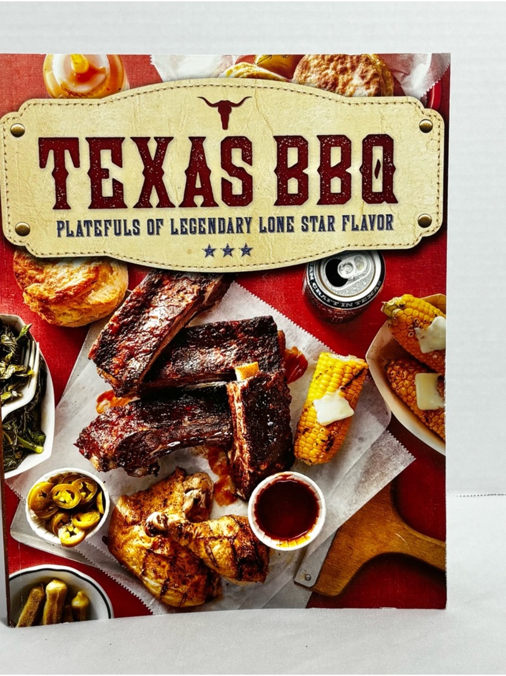 Texas BBQ Platefuls Cookbook – Red Cover